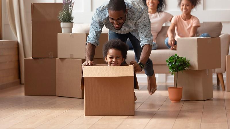 Family moving in.